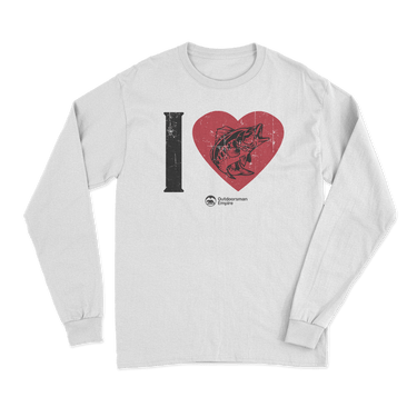 I love Fishing Men Long Sleeve Shirt